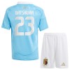 Maglia Belgio Batshuayi 23 Bambino Trasferta Divisa Euro 2024